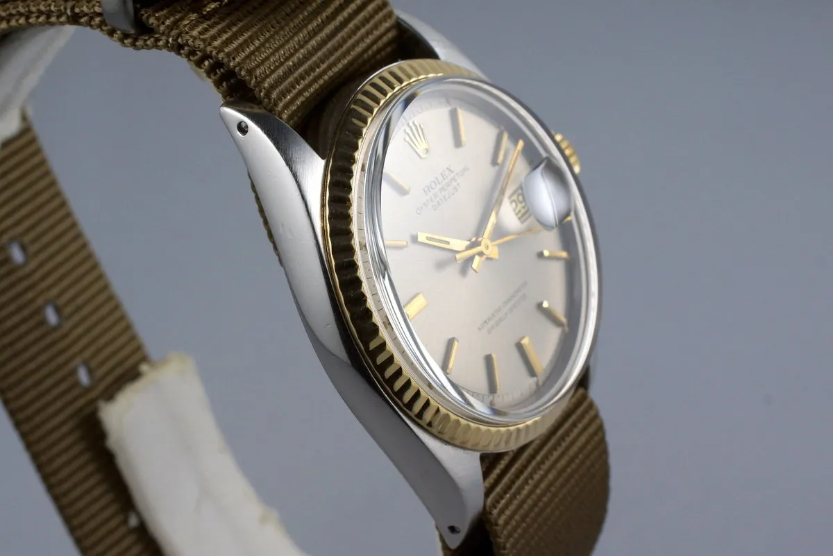 1969 Rolex Two Tone DateJust 1601 Gray Dial