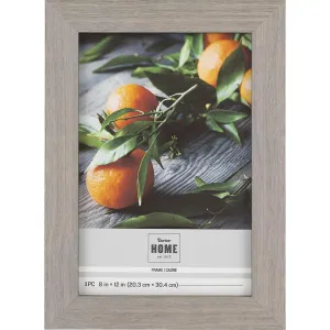 8 x 12 Picture Frame: Gray Distressed, 10.59 x 14.57 inches