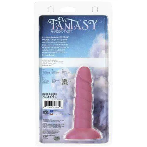 Addiction Fantasy Unicorn Dildo 5.5" - Pink