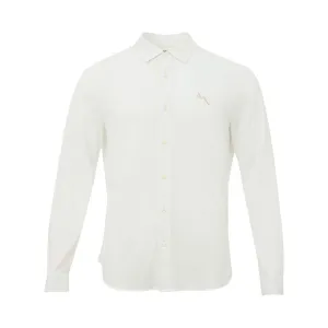 Armani Exchange Elegant White Organic Cotton Shirt