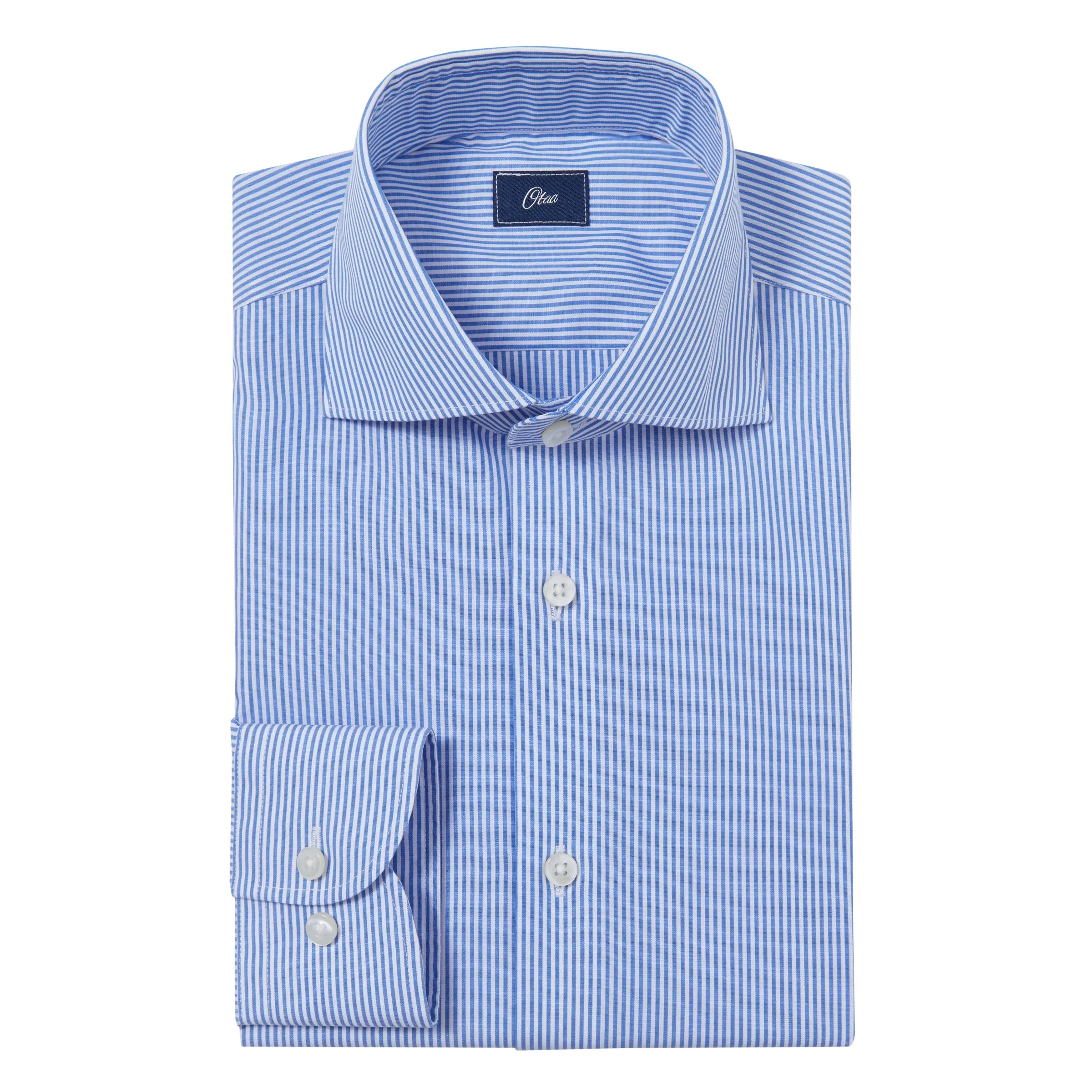 Bachman Blue Stripe Poplin Shirt