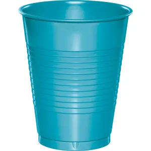 Bermuda Blue 16 Oz Plastic Cups (20/Pkg)