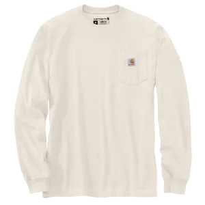 Carhartt Mens Heavyweight Graphic Long Sleeve Pocket T-Shirt