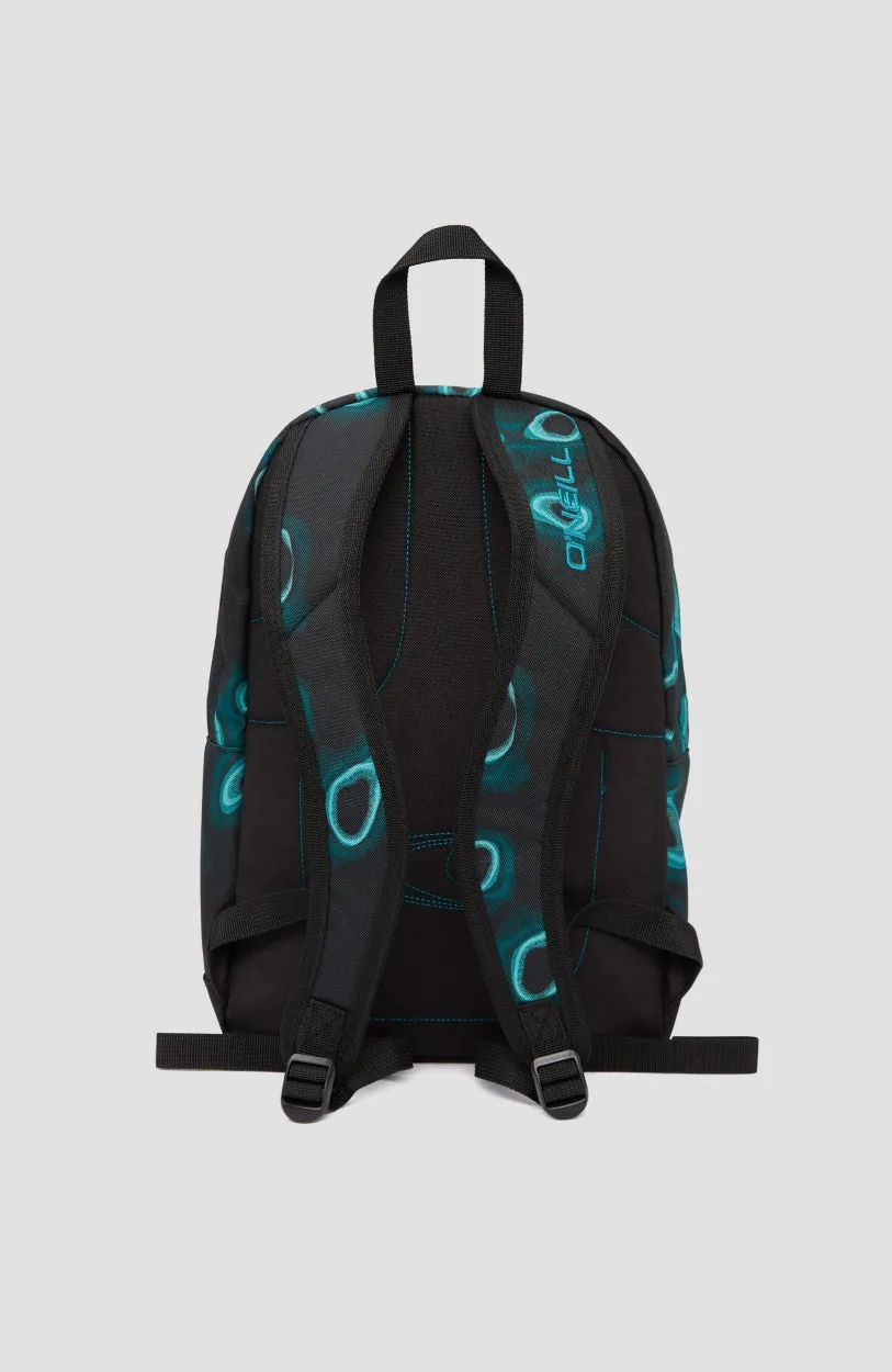 Coastline Mini Backpack | Blue Heat Map