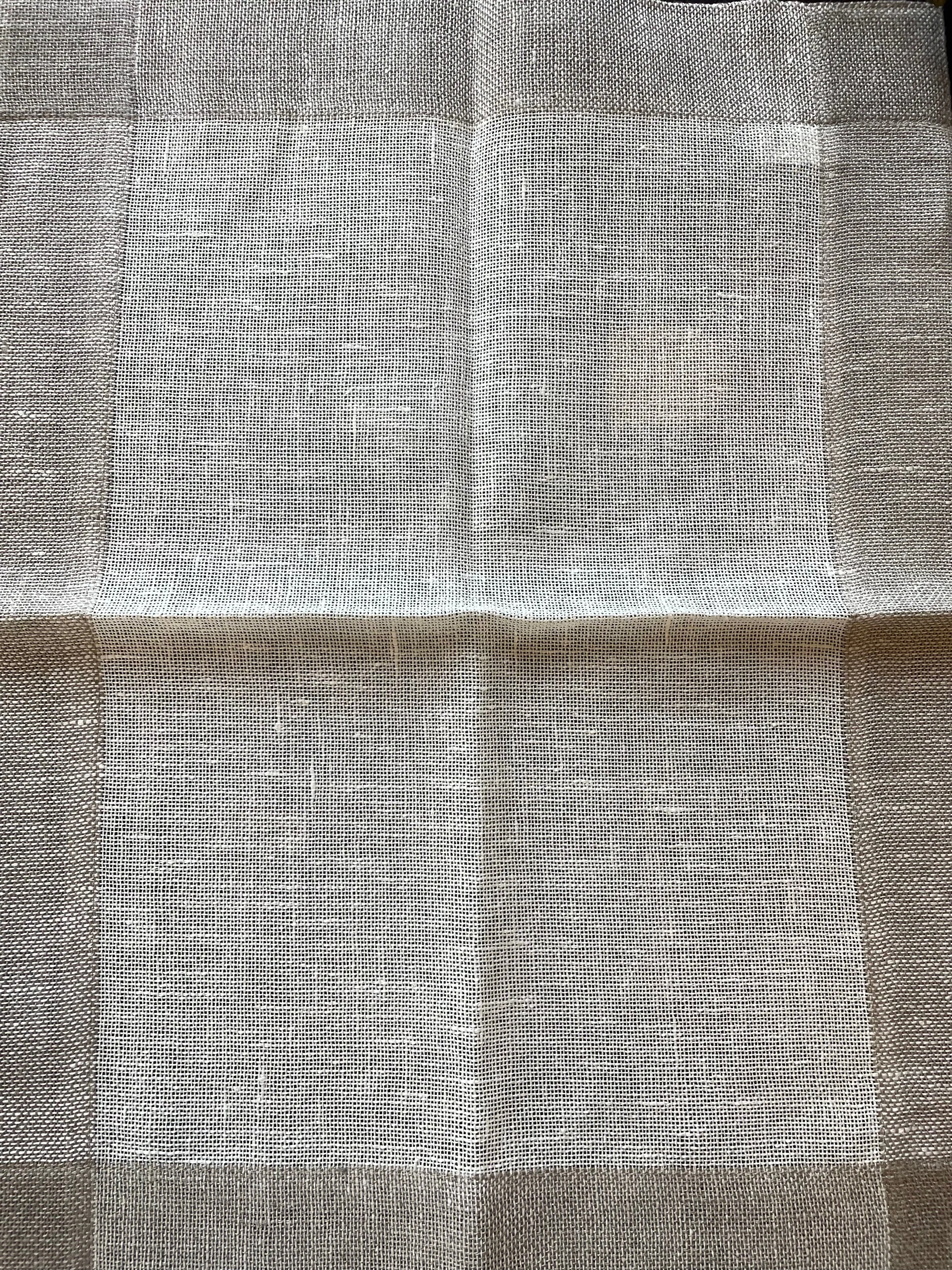 Cream Center Linen Placemat