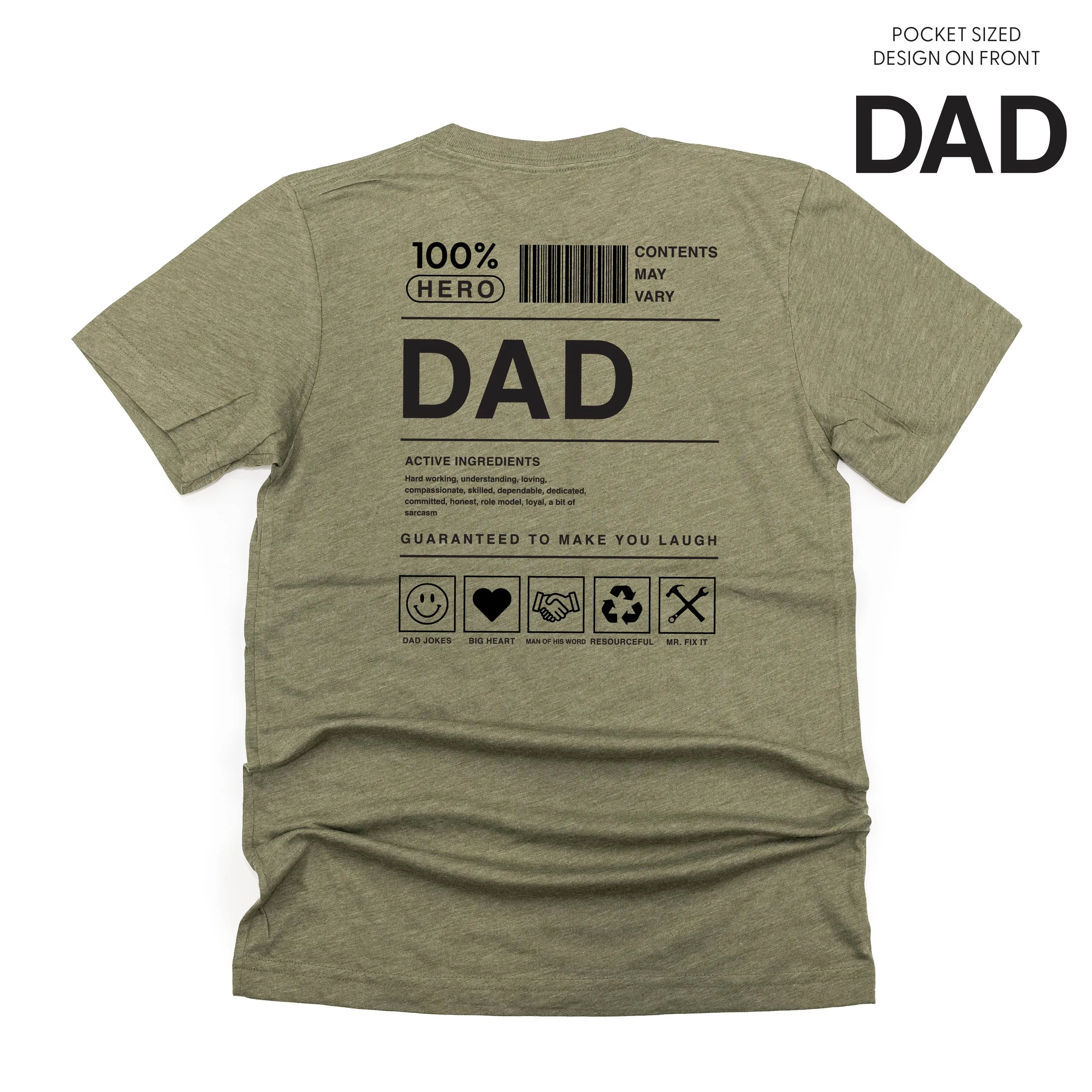 Dad Ingredients - Unisex Tee