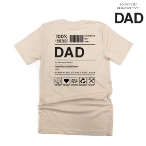 Dad Ingredients - Unisex Tee