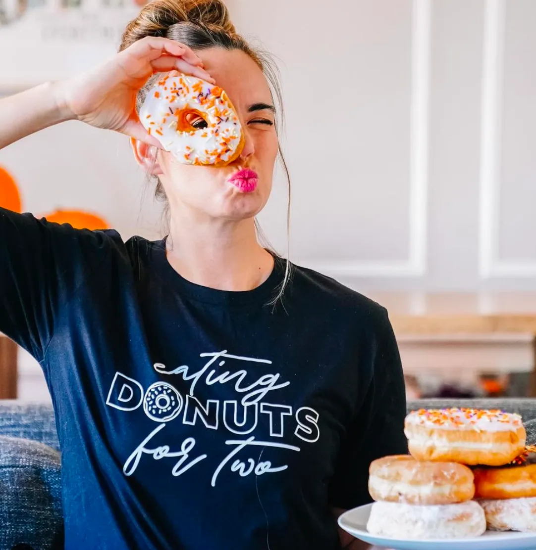 Eating Donuts for Two - Unisex Tee