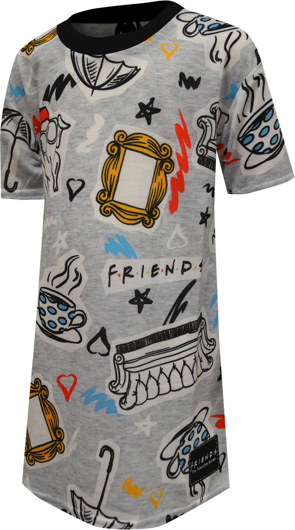 Friends the TV Series Icons Central Perk Girls Nightgown