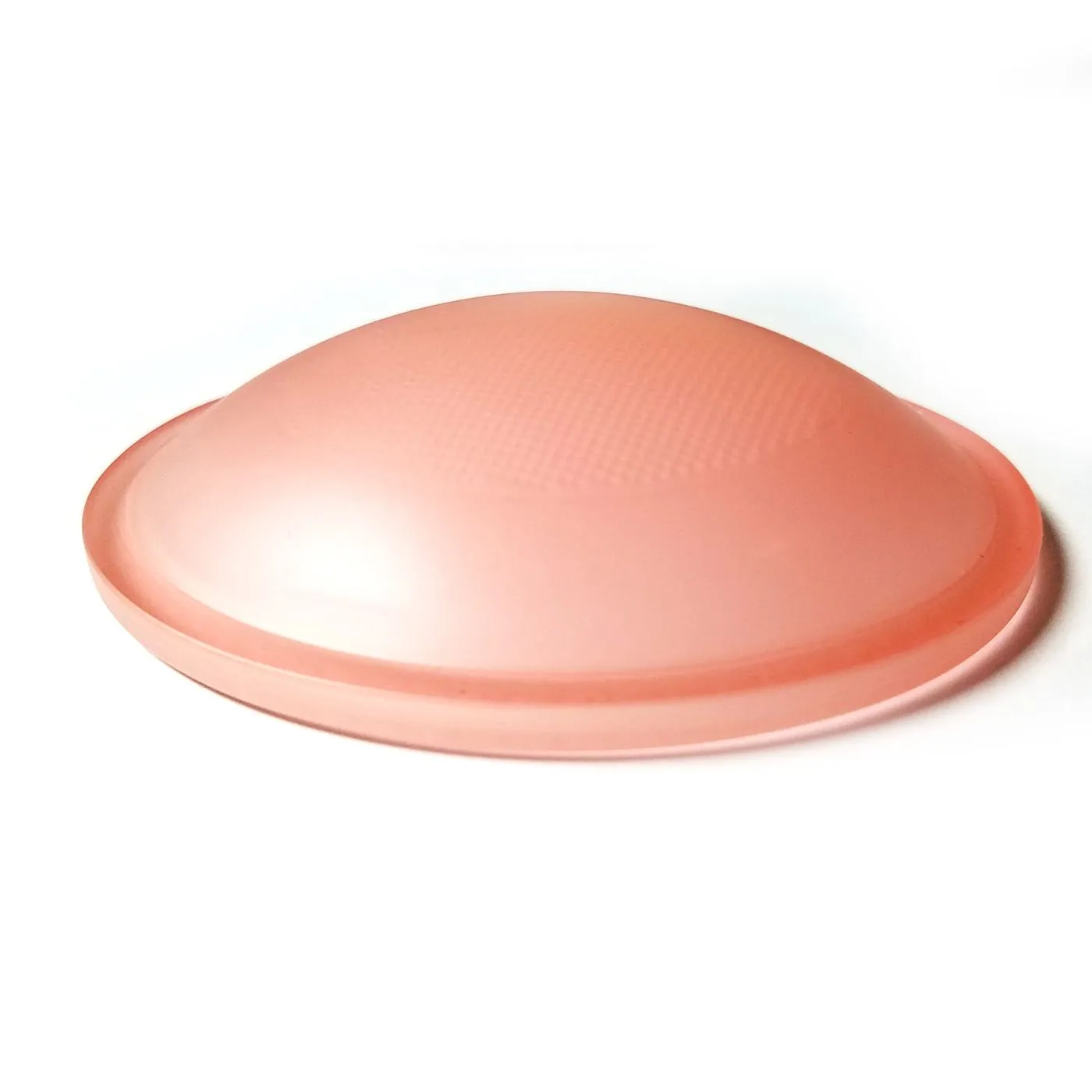 Glass Disk Pink Frost ideal for Arts - Crafts