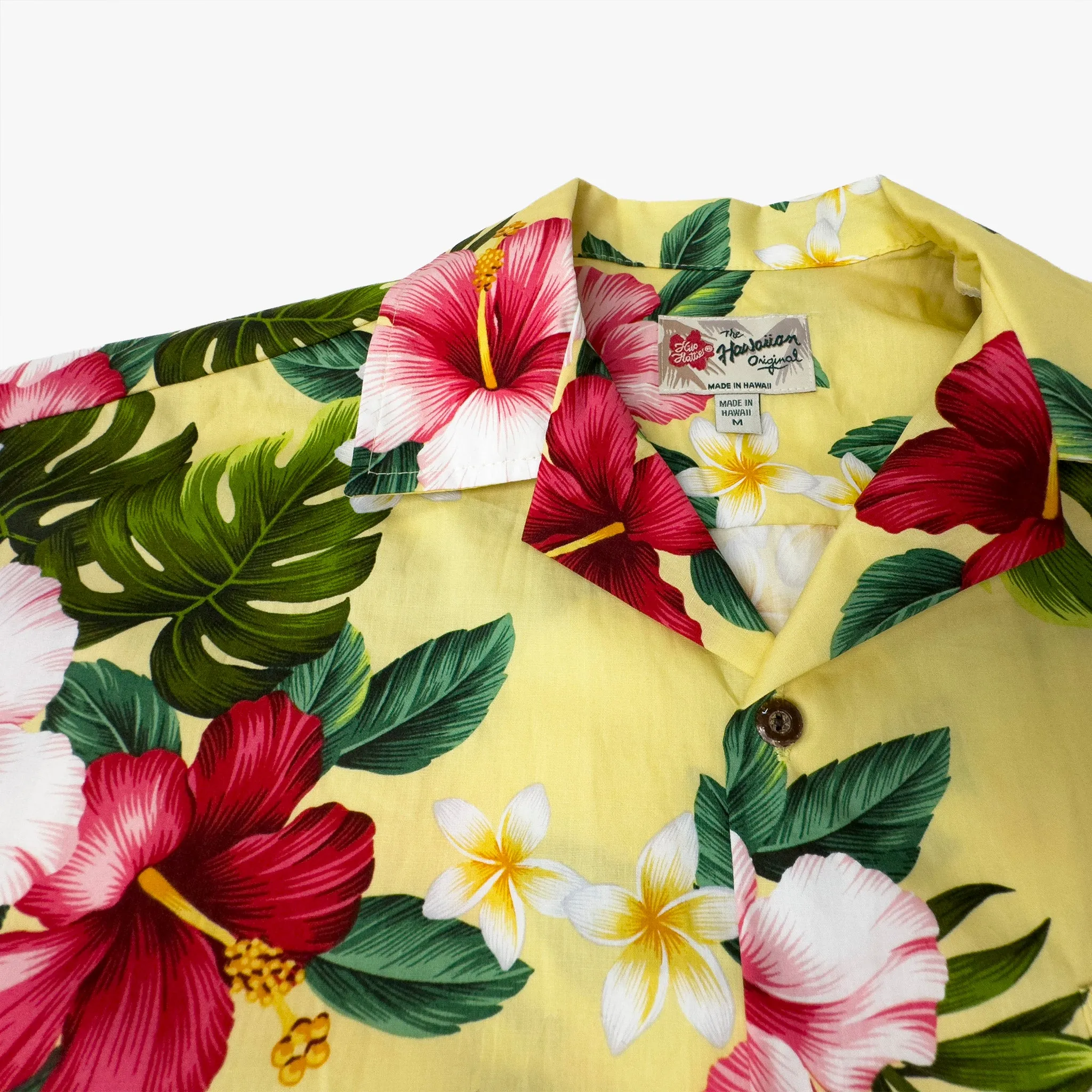 Hibiscus Plumeria Aloha Shirt