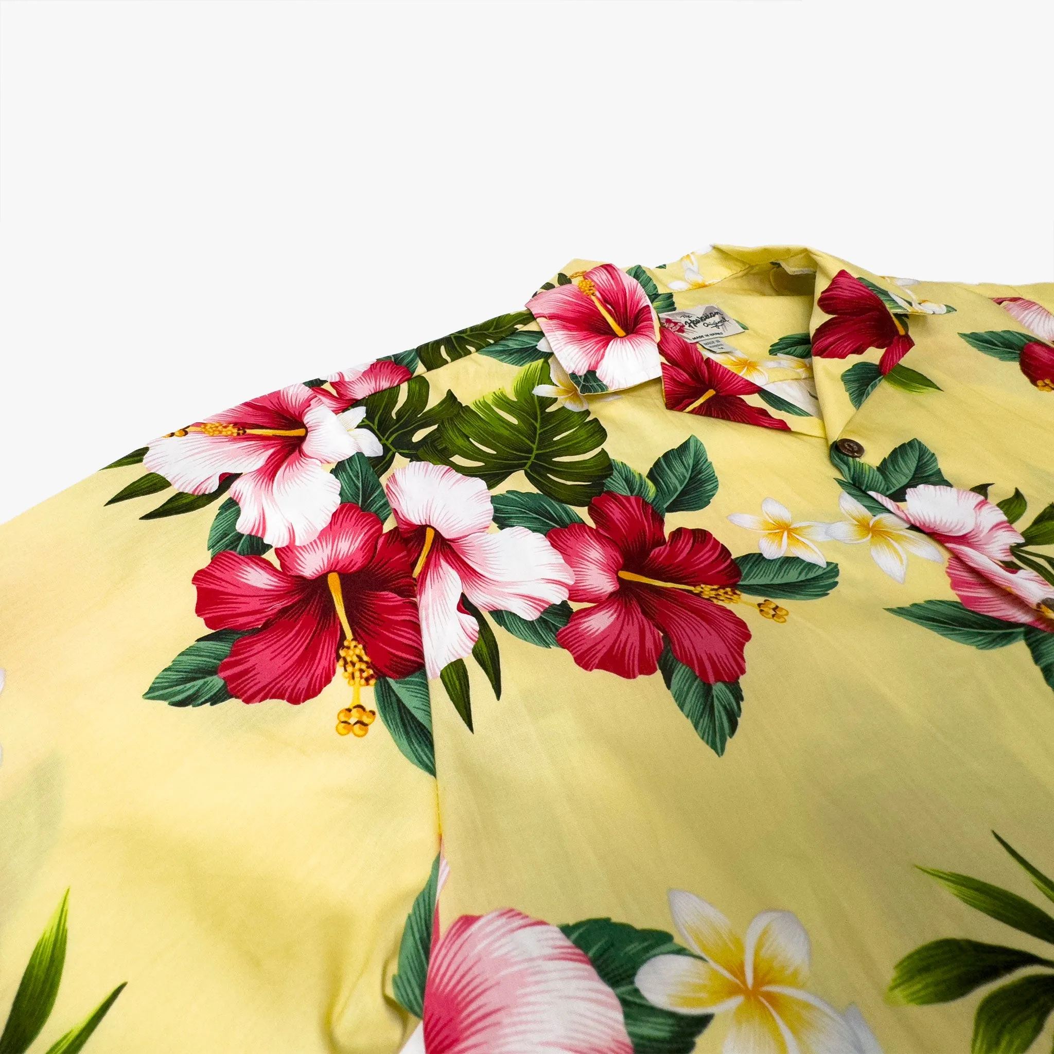 Hibiscus Plumeria Aloha Shirt