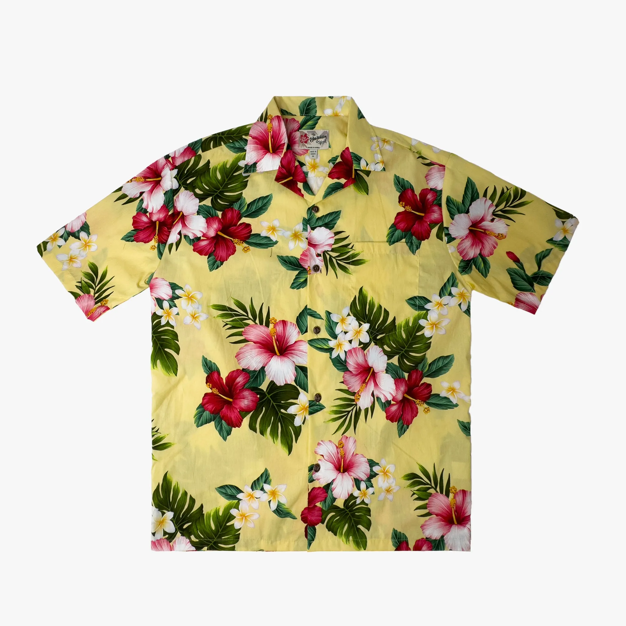 Hibiscus Plumeria Aloha Shirt