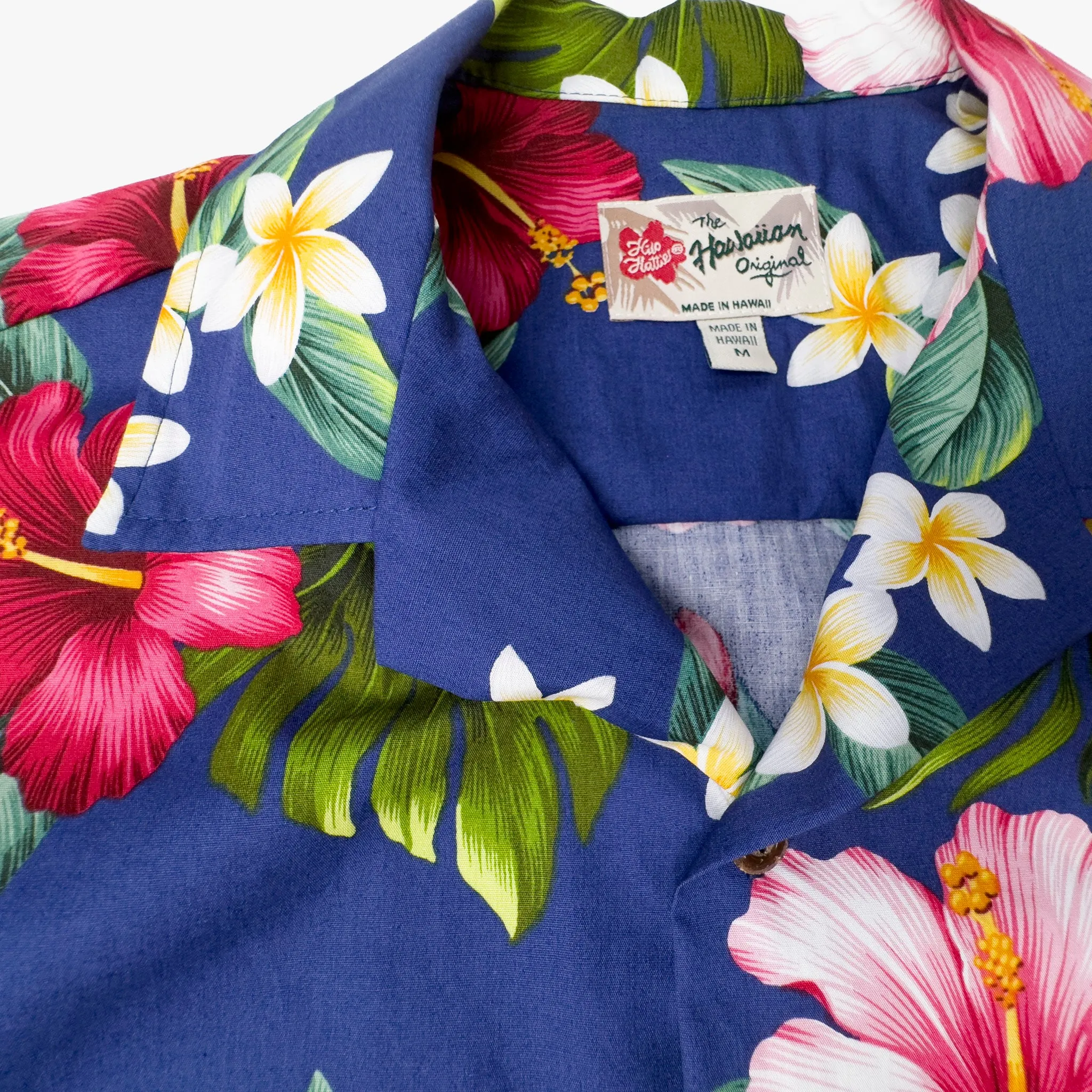 Hibiscus Plumeria Aloha Shirt