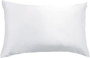 Hypoallergenic 100% Mulberry Silk Pillowcase - White | Gioia Casa