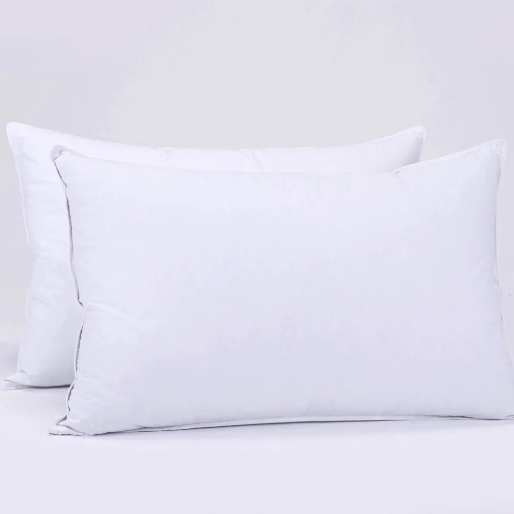 Hypoallergenic Breathable Cotton Hotel Pillows Set of 2