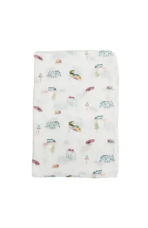 Muslin Swaddle, All Aboard