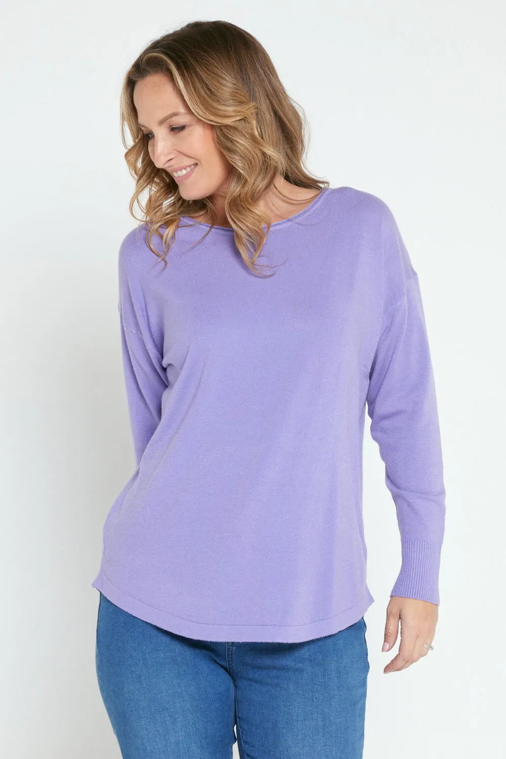 Nola Knit Jumper - Lavender