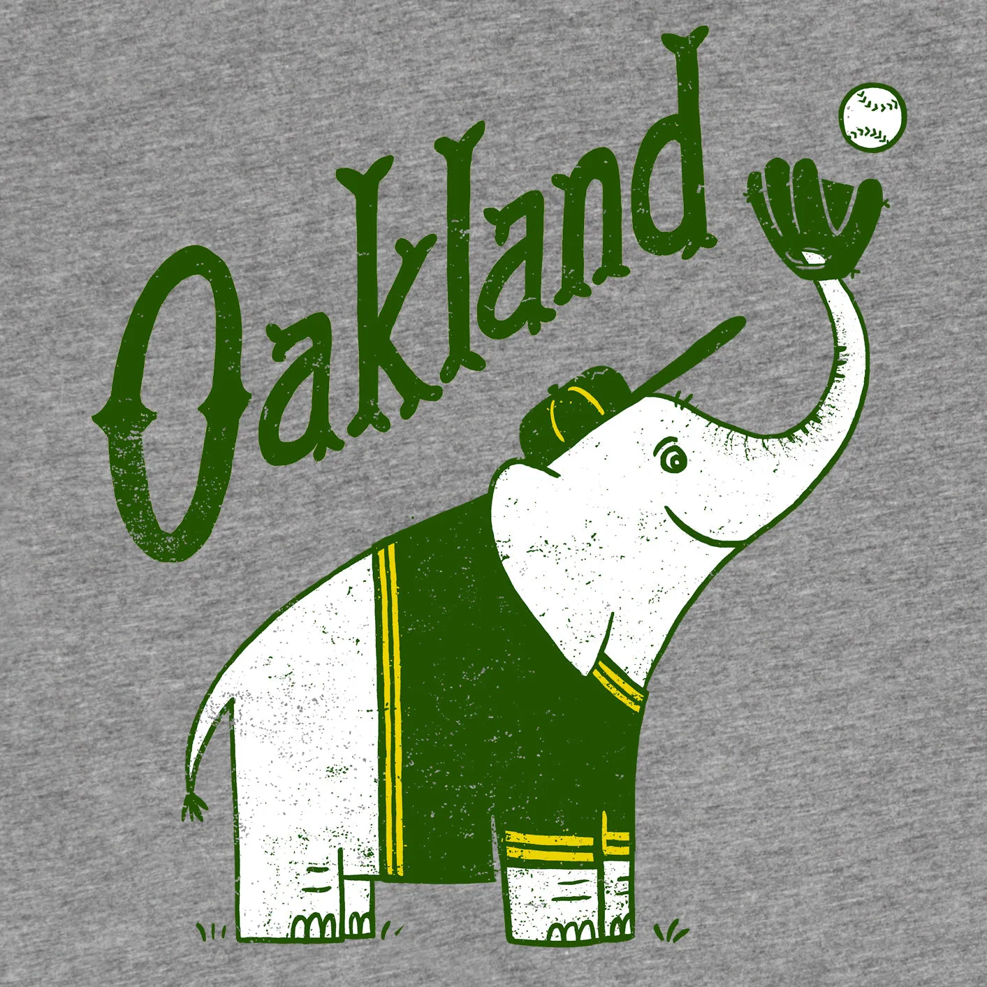 Oakland baseball tee