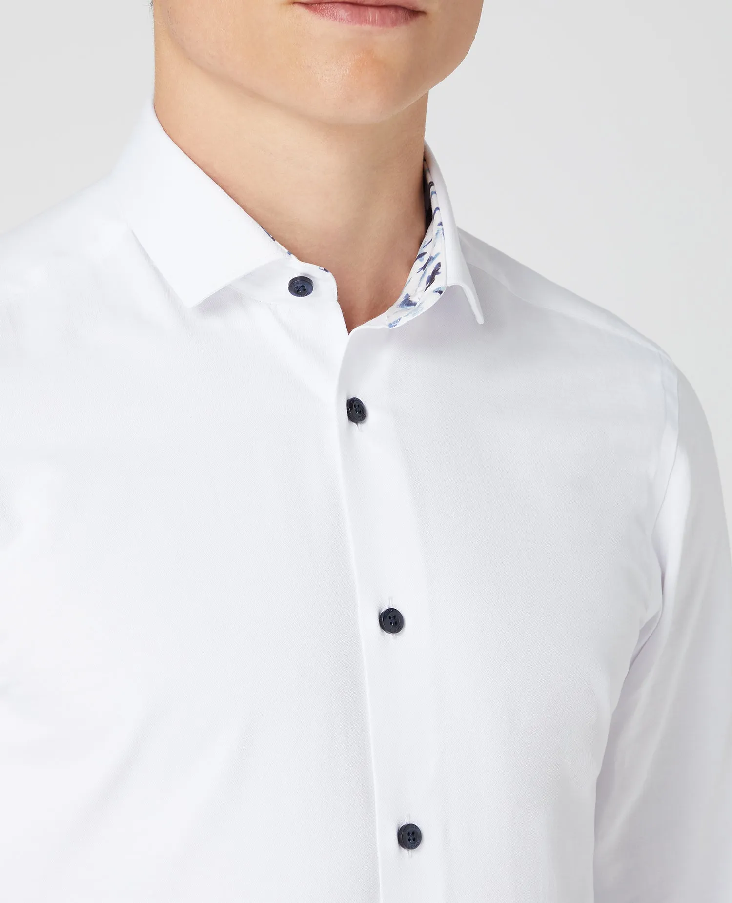 Slim Fit Cotton-Blend Shirt