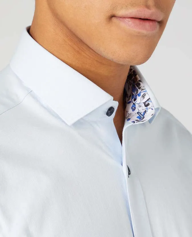 Slim Fit Cotton-Blend Stretch Shirt