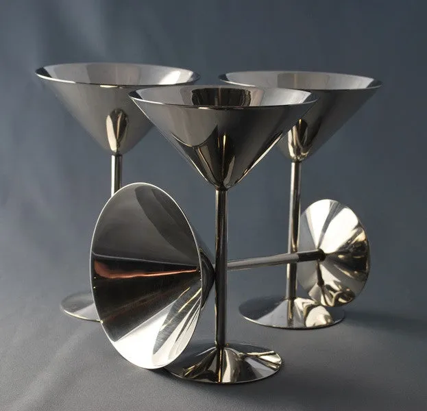 Stainless- Martini Goblet