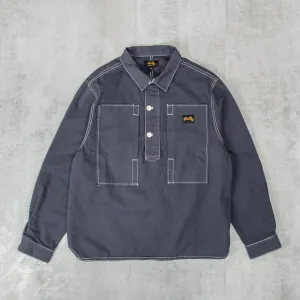 Stan Ray Painters Shirt - Navy Herringbone