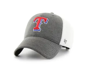 Texas Rangers 47 Brand Two-Tone Haskell MVP Mesh Structured Adj. Hat Cap