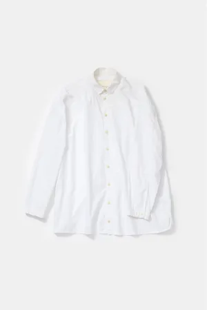 THE DRAUGHTSMAN SHIRT / POPLIN CHALK