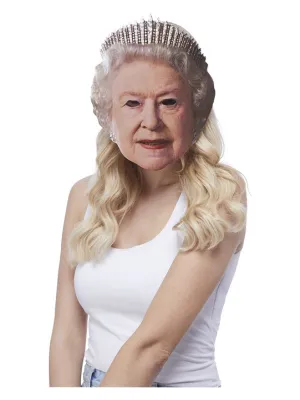 The Queen Printed Card Mask