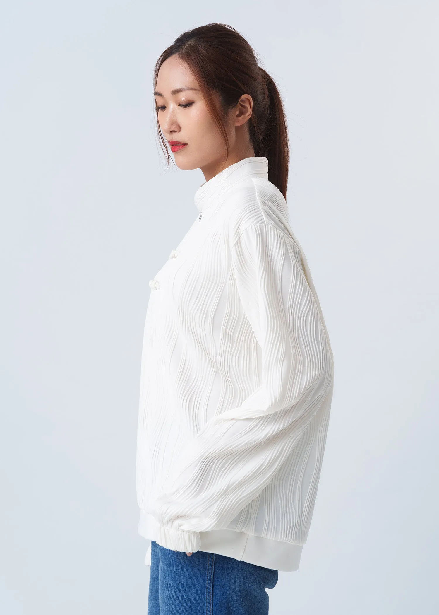 Unisex Tang Pullover (White)