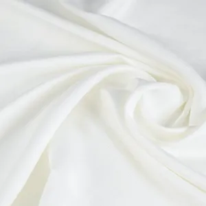 White Linen Blend Fabric 99946